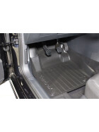 Fußmatte mit Rand - VW Polo VI Typ AW vorne links - Fußraumschutz geruchslos abwaschbar abriebfest