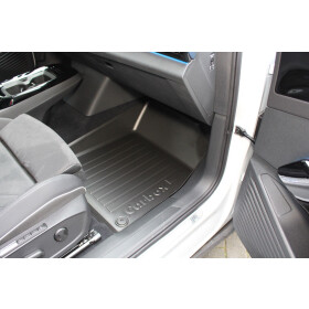 Fußmatte mit Rand - Audi Q4 e-tron Typ F4 (vorne rechts) - Fußraummatte passgenau geruchslos abriebfest Anti-Rutsch sicher