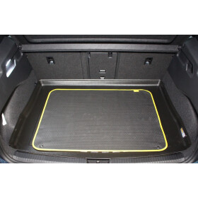 Kofferraummattemit Rand - Cupra Born K11 - Ladeoben oben - Gepäckraummatte geruchslos abwaschbar passgenau keine Schmutznester