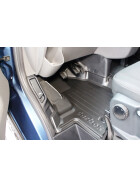 Fussmatte mit Rand - Ford Transit / Tourneo Custom / Nugget Typ V362 vorne links - Fußraummatte abwaschbar geruchslos abriebfest
