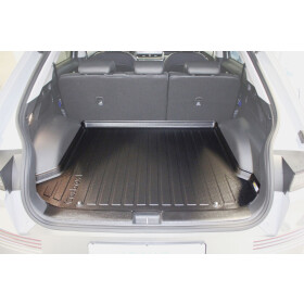 Kofferraummatte mit Rand - Hyundai Ioniq 5 Typ NE1 - Gepäckraumwanne - Kofferraumwanne Ladekantenschutz Anti-Rutsch Matte abwaschbar geruchslos abriebfest