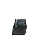 Fußmatte mit Rand - Renault ZOE vorne links - Fußraumschutz abwaschbar, geruchslos, abriebfest