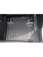 Fußmatte mit Rand - Renault ZOE hinten rechts - Fußraumschutz abwaschbar, geruchslos, abriebfest