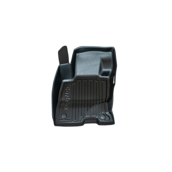 Fußmatte mit Rand - Ford Kuga III PHEV PlugIn (Typ DFK) vorne links - Fußraummatte passgenau abwaschbar geruchslos abriebfest - anti-rutscch gesichert