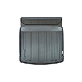 Kofferraummatte mit Rand - Skoda Kodiaq Typ NS - 5-Sitzer Basis-Ladeboden / Basisboden - Gepäckraumwanne Rand - abwaschbar geruchslos abriebfest