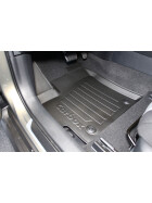 Fußmatte mit Rand - Toyota Corolla E210 5-Türer vorne rechts - Fußraummatte abwaschbar geruchslos abriebfest anti-rutsch sicher
