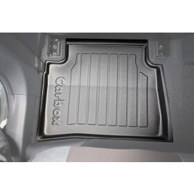 Fußmatte mit Rand - Suzuki Swace Kombi hinten links - Fußraummatte abwaschbar geruchslos abriebfest anti-rutsch sicher