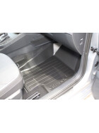 Fußmatte mit Rand - Seat Ibiza V Typ 6F vorne rechts - Fußraummatte hoch aus flexiblen Kunststoff - geruchslos abriebfest anti-rutsch gesichert abwaschbar