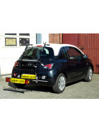 Hecktr&auml;ger Paulchen Opel Adam ab 10/2012 bis - Montagekit (Artikel-Nr.:812550) + Tr&auml;gersystem + Schienensystem