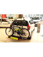 Fahrradträger Nissan Note II E12 - Tieflader inkl. Beleuchtung - FirstClass Schienen - geringe Beladehöhe