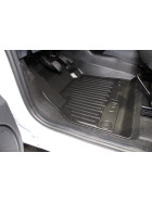 Fußmatte mit Rand - Mercedes Citan Typ W415 PKW Kombi vorne links - Fußraummatte abwaschbar abriebfest geruchlos