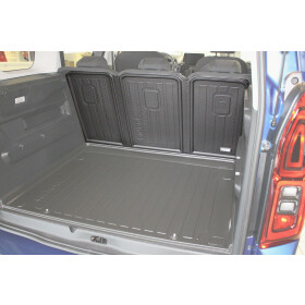 Kofferraummatte - Fiat e-Doblo III K9 ganzer Kofferraum - Rückseite der Rücksitze umgelegt 324152000 Gepäckraummatte passform Schalenmatte
