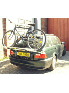 Paulchen Heckträger - BMW 3er Touring E46 (mit Dachrehling) ab 10/1999- - mit optionalen Trägersystem, Schienensystem und Zubehör