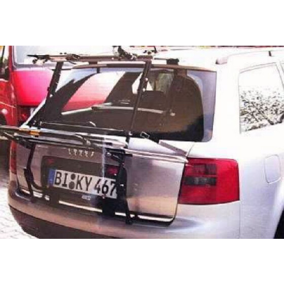 Paulchen Heckträger - Audi A6 C5 Avant ab 04/1998-02/2005 - mit optionalen Trägersystem, Schienensystem und Zubehör