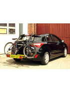 Fahrradträger Hyundai I30 GD Fließheck/5-Türer - Tieflader inkl. Beleuchtung - FirstClass Schienen - geringe Beladehöhe