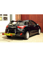Hecktr&auml;ger Paulchen Hyundai i30 Typ GD 11/2011 bis - Montagekit (Artikel-Nr.:884551) + Tr&auml;gersystem + Schienensystem